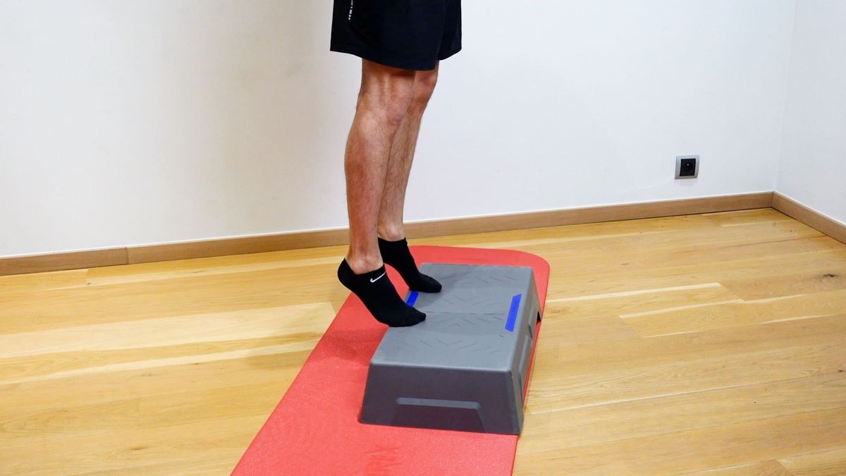 Calf Strengthening on Step