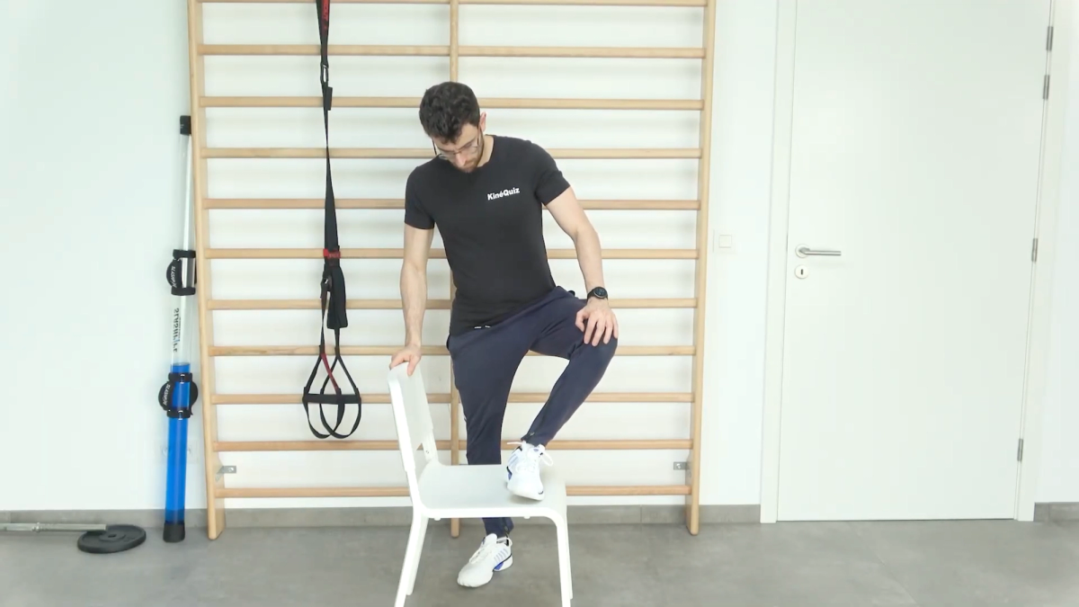 Hip External Rotation On Chair