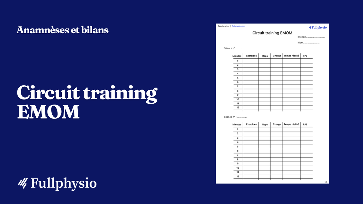 Circuit training EMOM