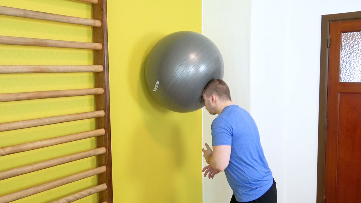 Neck Stabilization With Swiss Ball