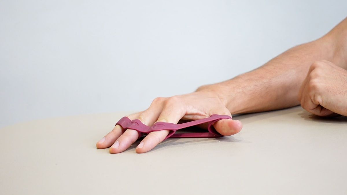 Eccentric Thumb ABD Strengthening