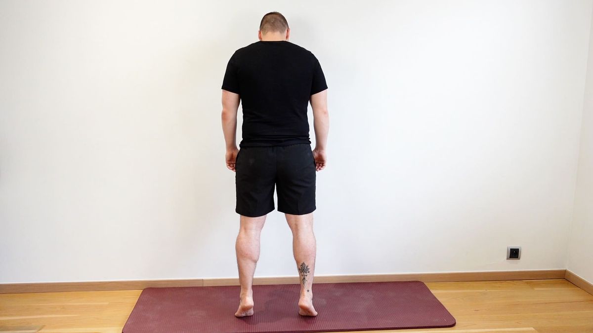 Renforcement triceps sural isométrique