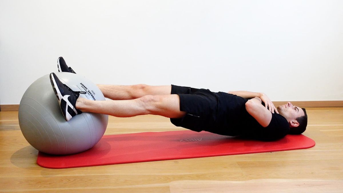 Back Plank With Adduction