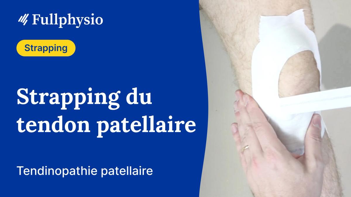 Strapping du tendon patellaire