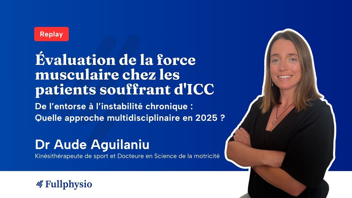 Evaluation de la force musculaire chez les patients souffrant d'ICC