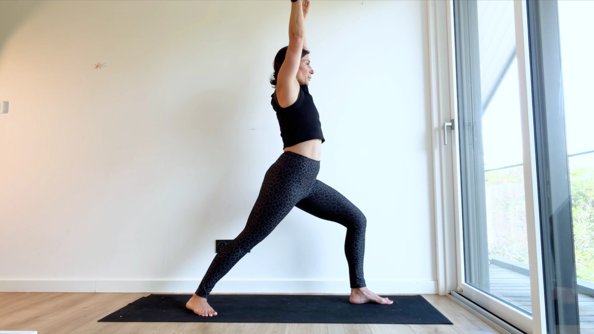 Warrior Pose ("Virabhadrasana")