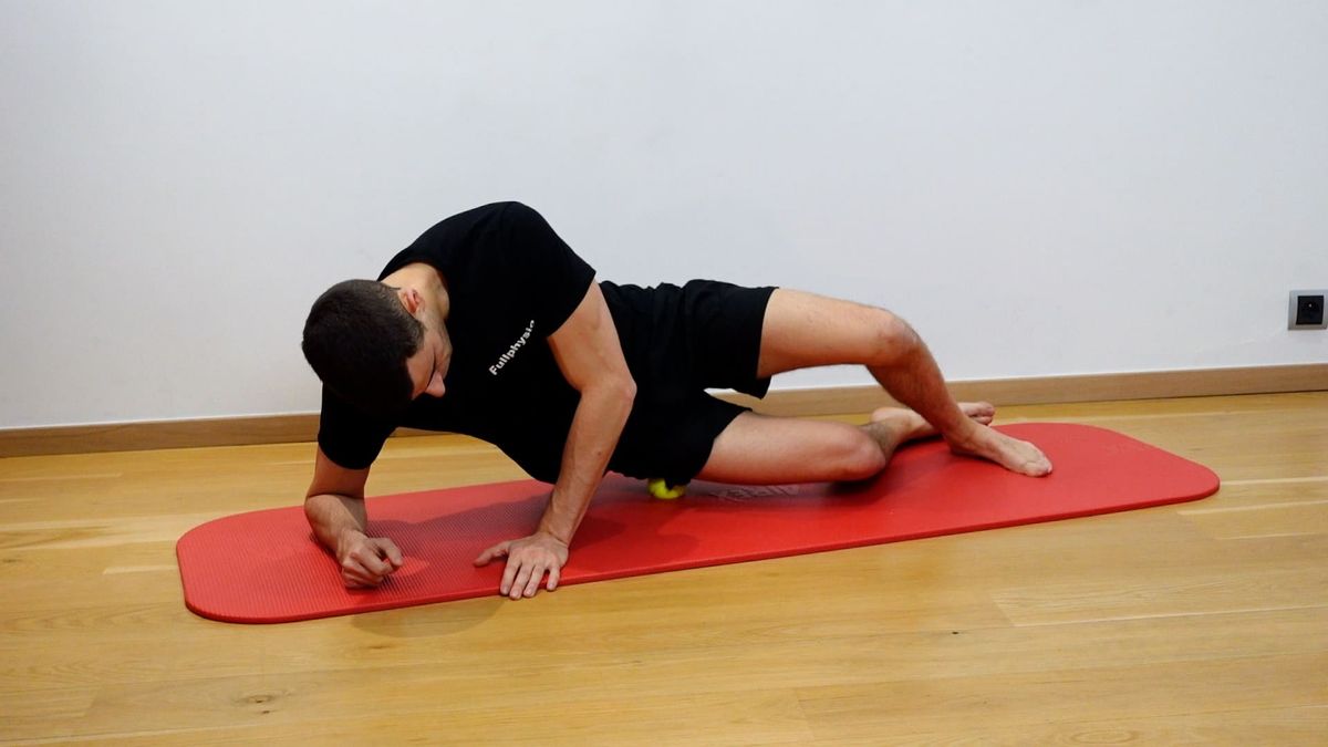 Hip ABD Tension Points Release With Ball
