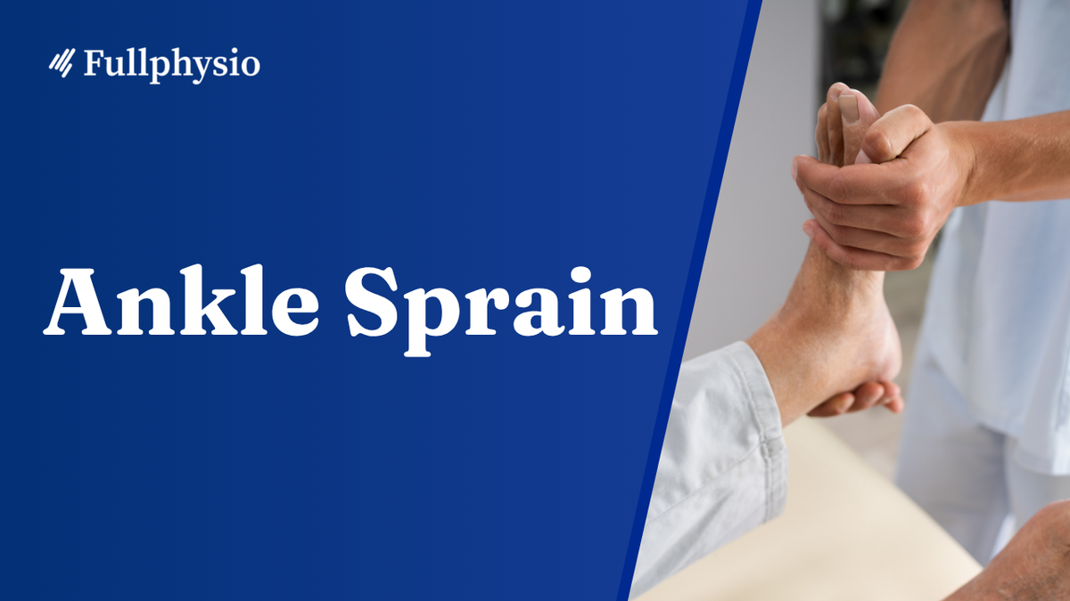 Lateral Ankle Sprain