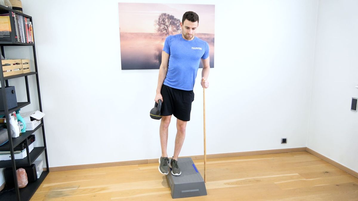 Hip Hike With Weight