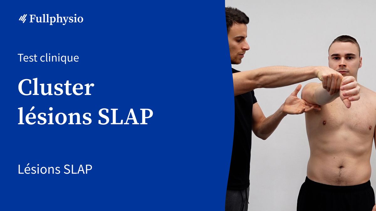 Cluster lésions SLAP