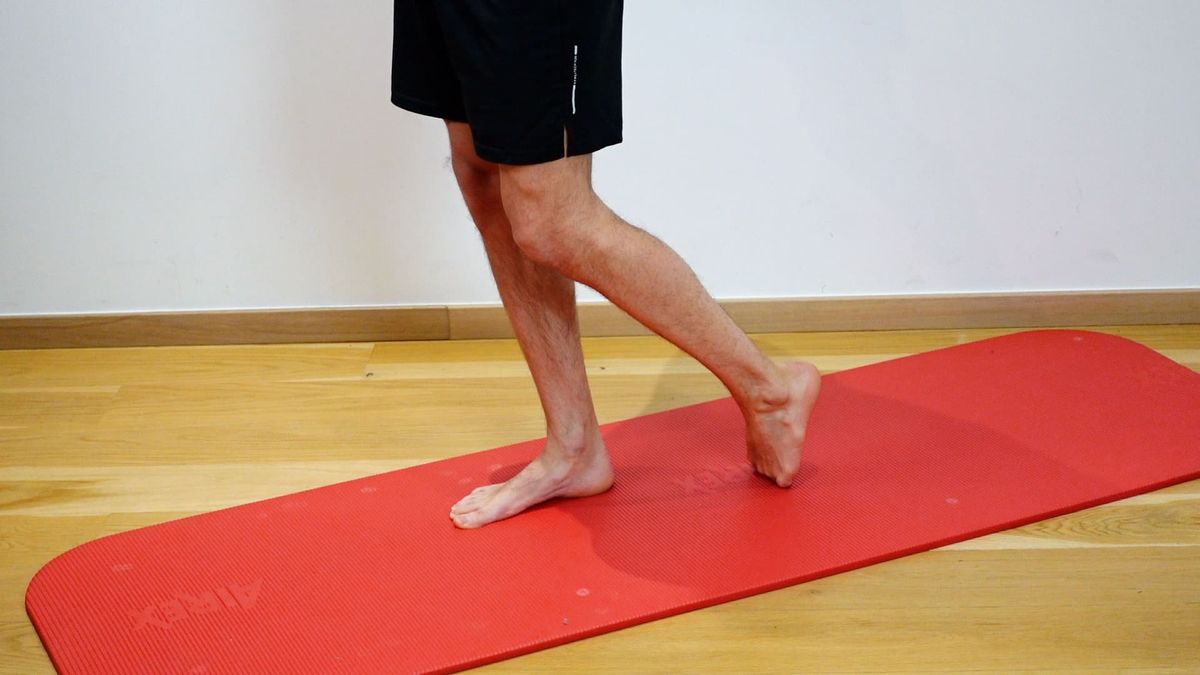 Toe Extensor Stretching