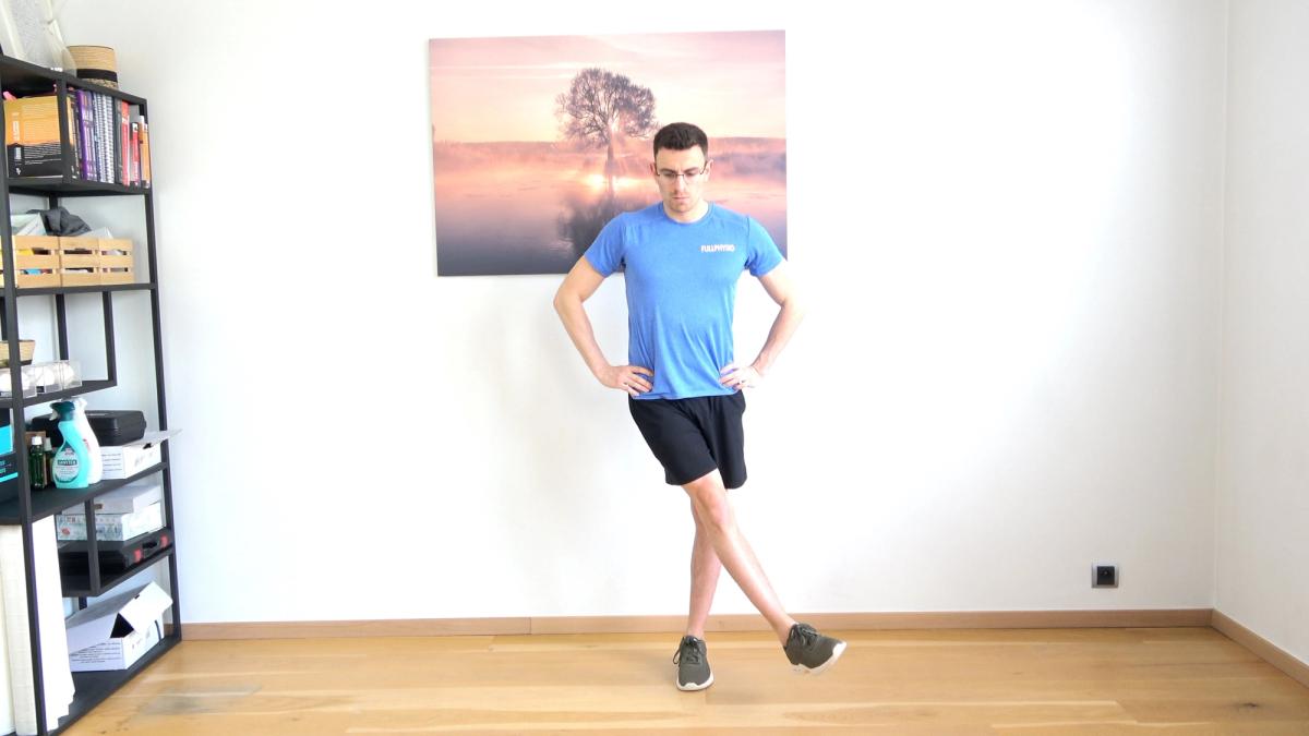 Mobilisation active adduction de hanche