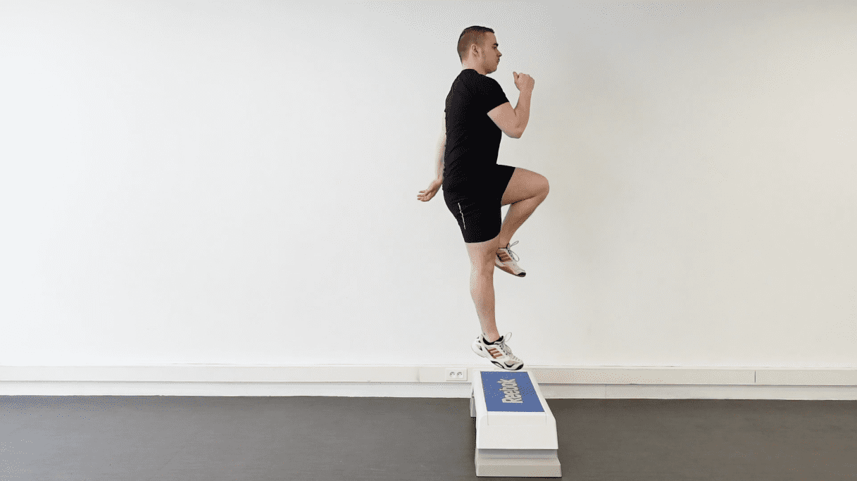 Step up dynamique avec saut