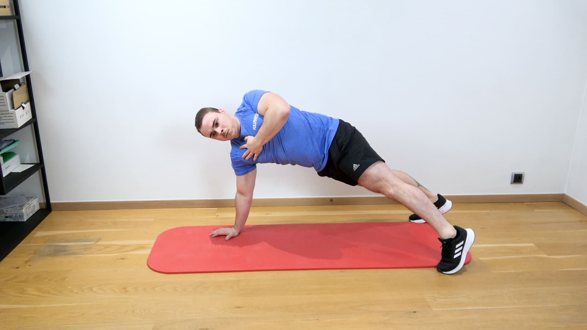Pompe scapulaire à une main, vue 2