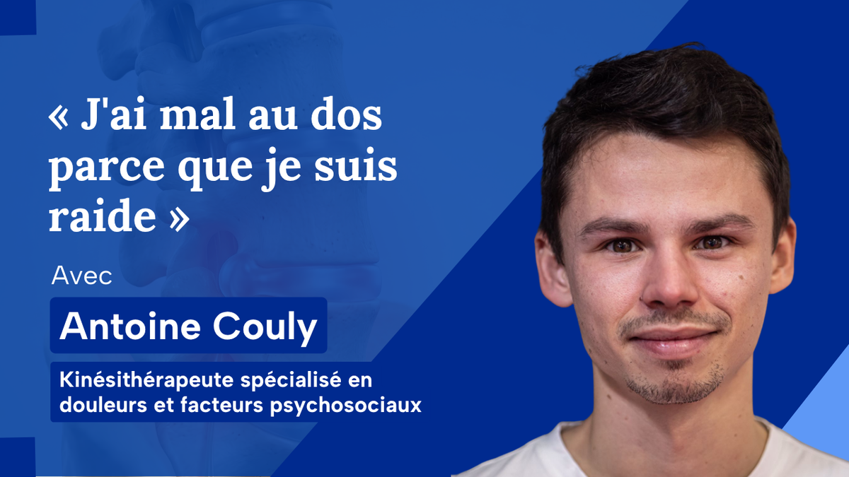« J'ai mal au dos parce que je suis raide »