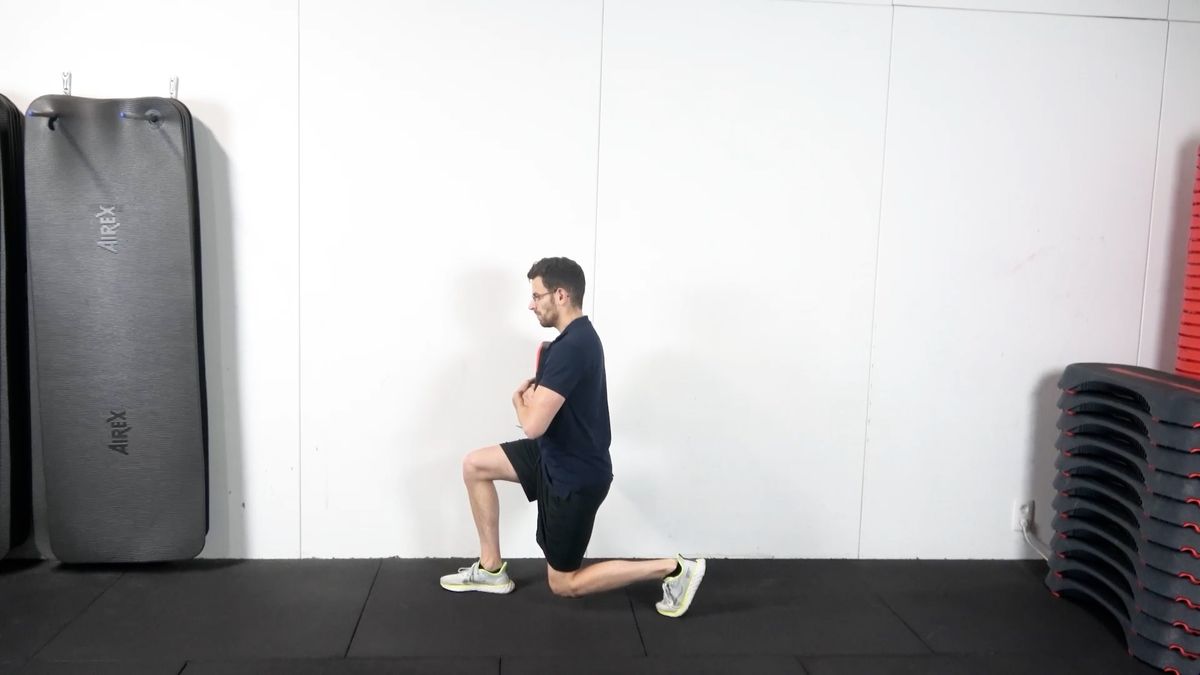 Weighted Back Lunge