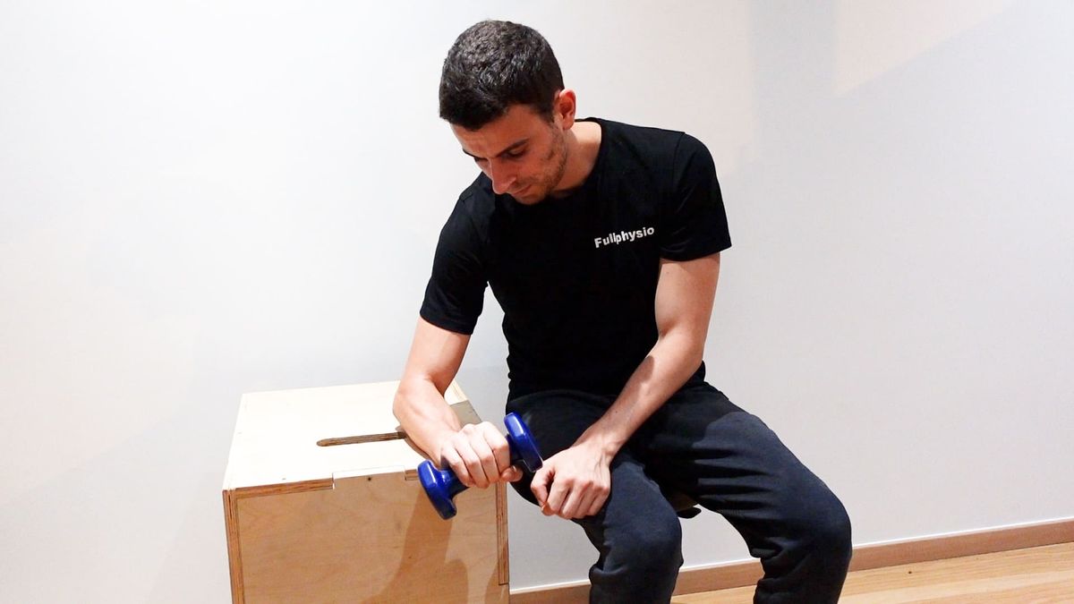 Renforcement extenseurs poignet excentrique