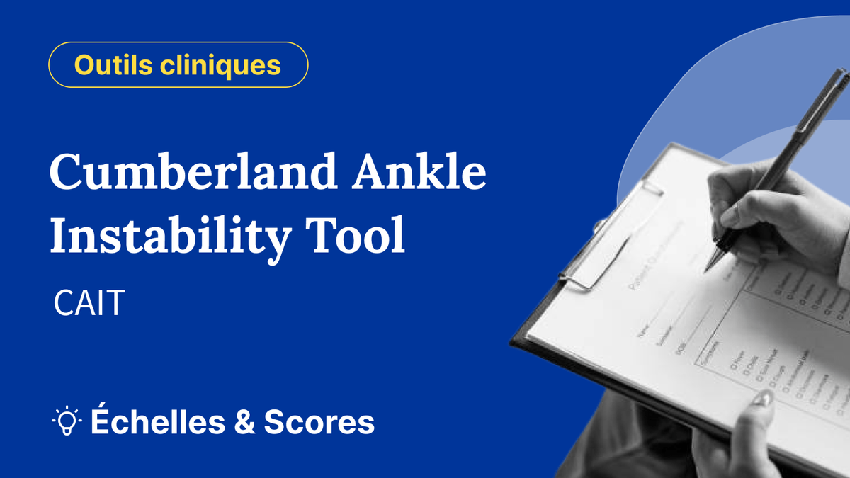 Cumberland Ankle Instability Tool (CAIT)