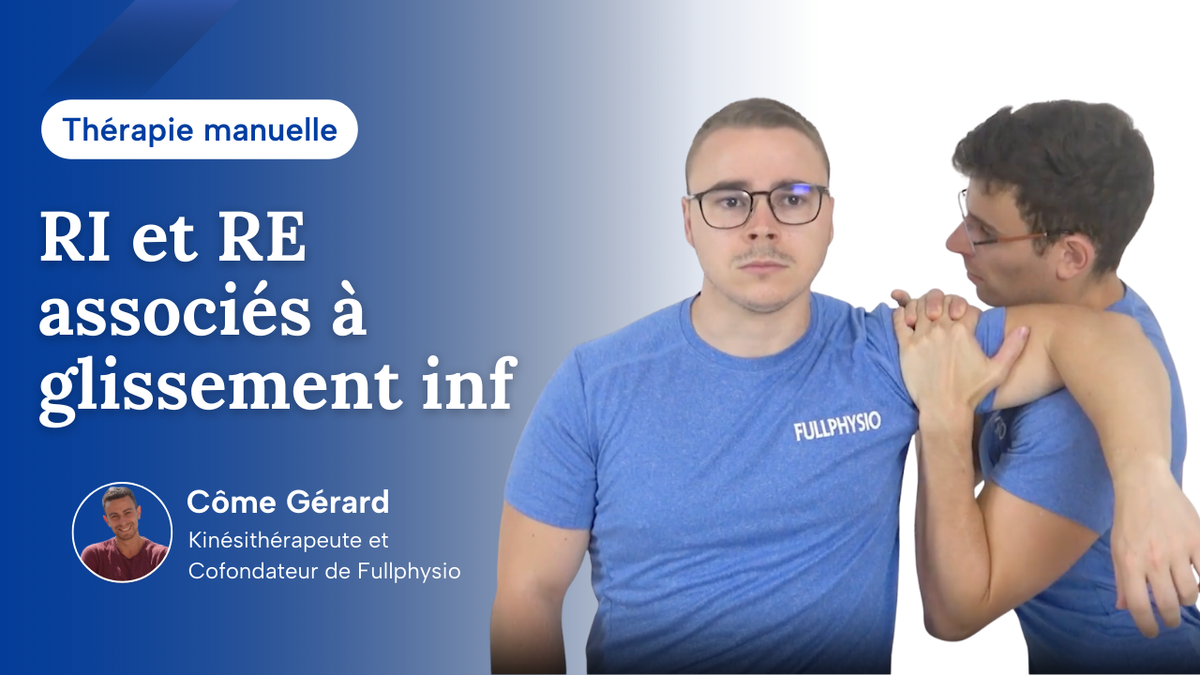 Mouvements de RL et RM combinés à un glissement inférieur
