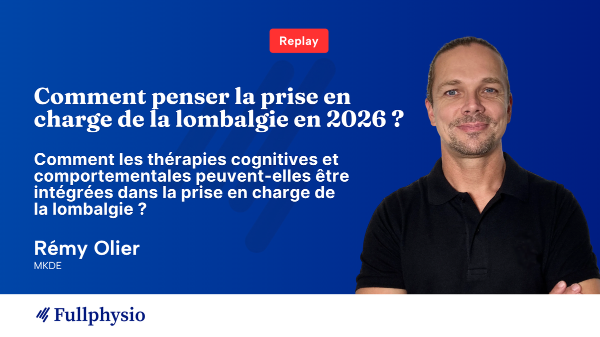 Comment les thérapies cognitives et comportementales peuvent-elles être intégrées dans la prise en charge de la lombalgie ?