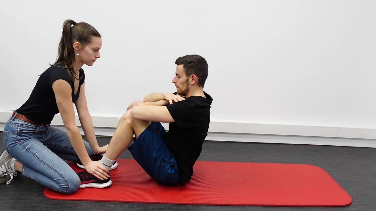 Renforcement sit-up axe & oblique