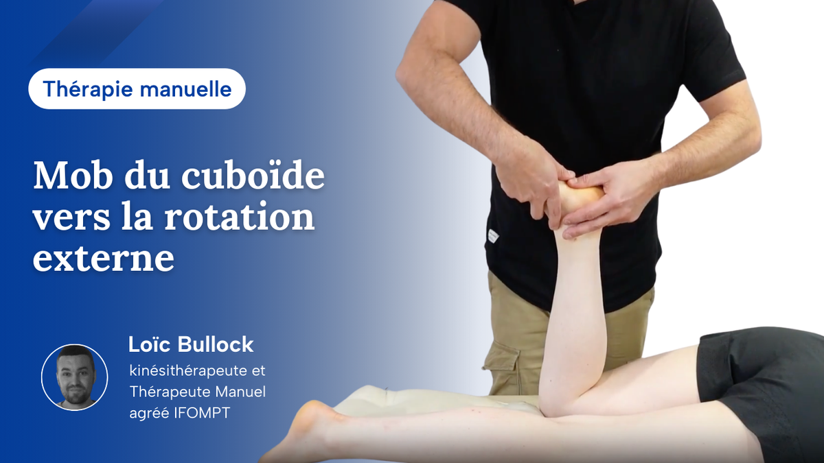 Mob du cuboïde vers la RE