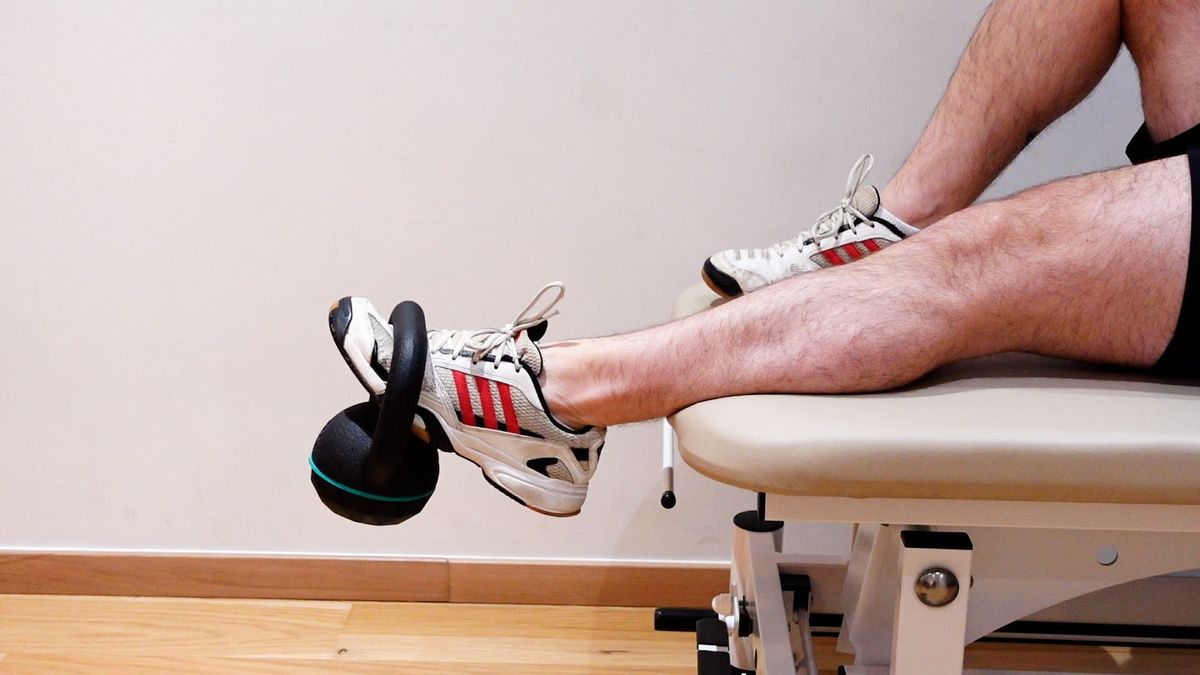 Renforcement tibial antérieur avec charge