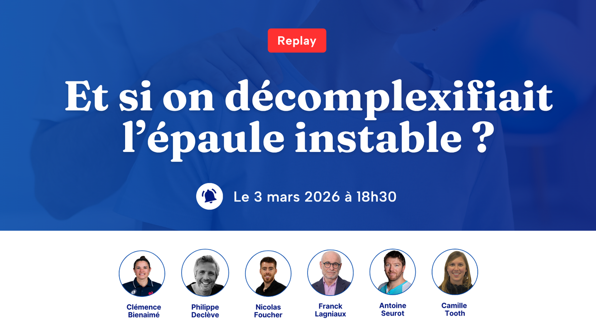 Et si on décomplexifiait l’épaule instable ?