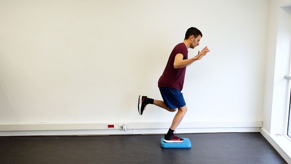Jump on Unstable Surface