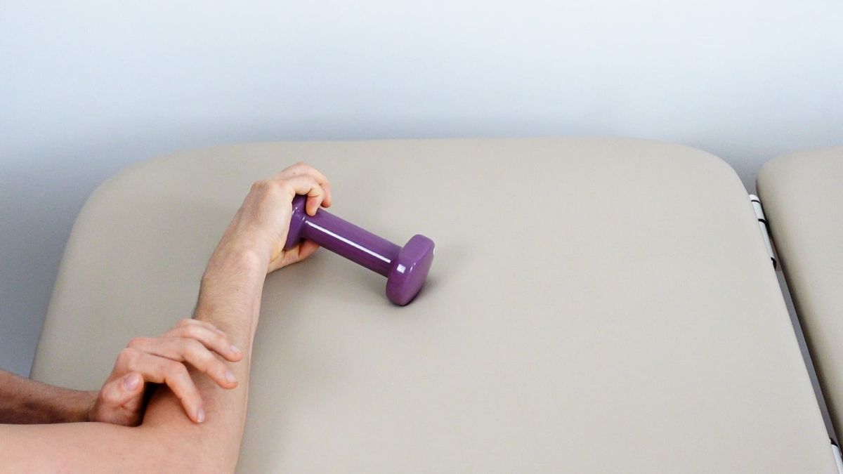 Forearm Mobilization With Weight