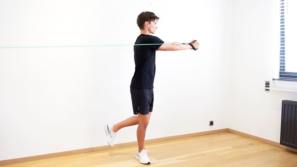 Ankle Balance With Trunk Rotation