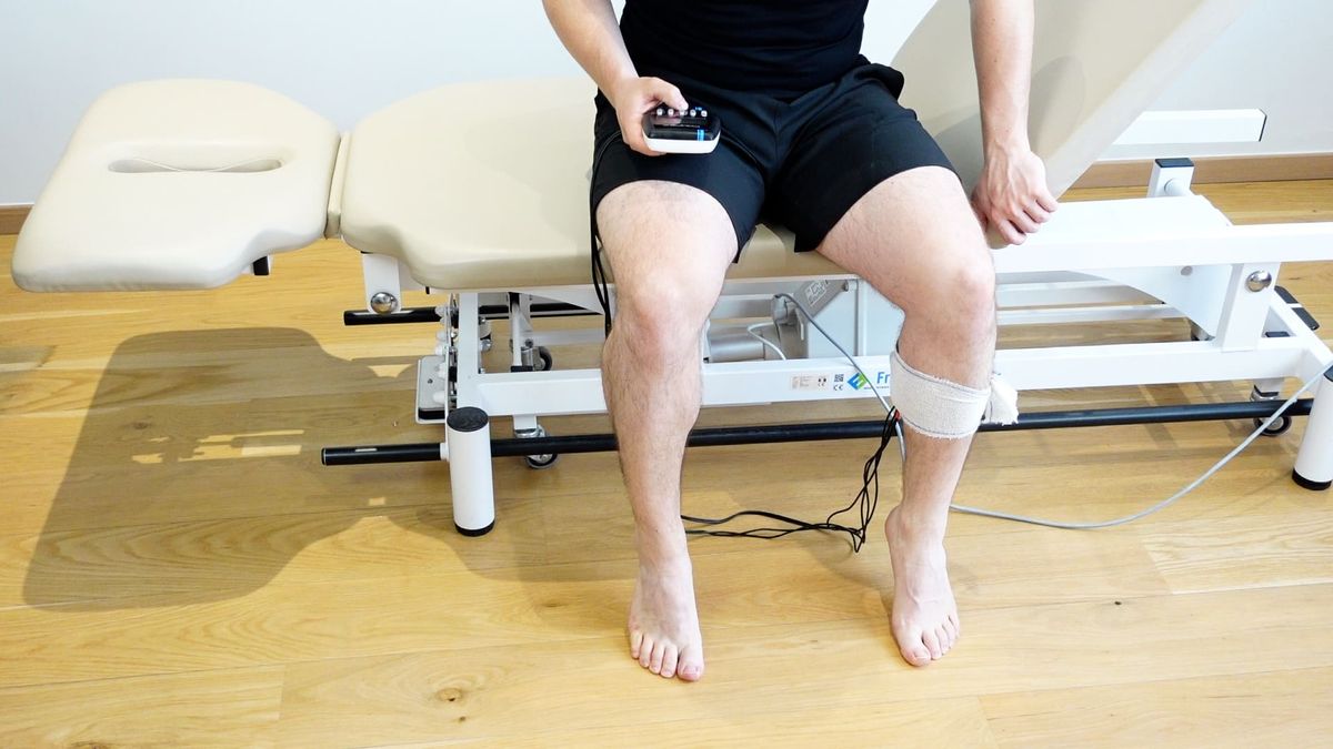Heel Raises With Electrostimulation