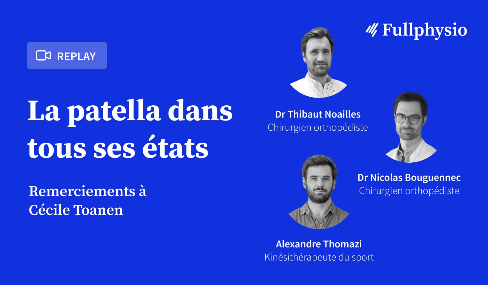 La patella dans tous ses états