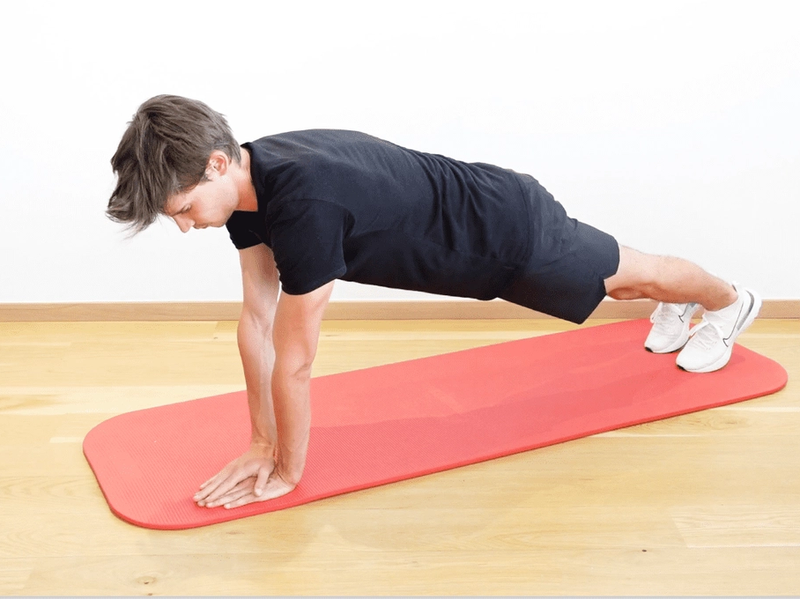 Gainage dynamique, vue 2