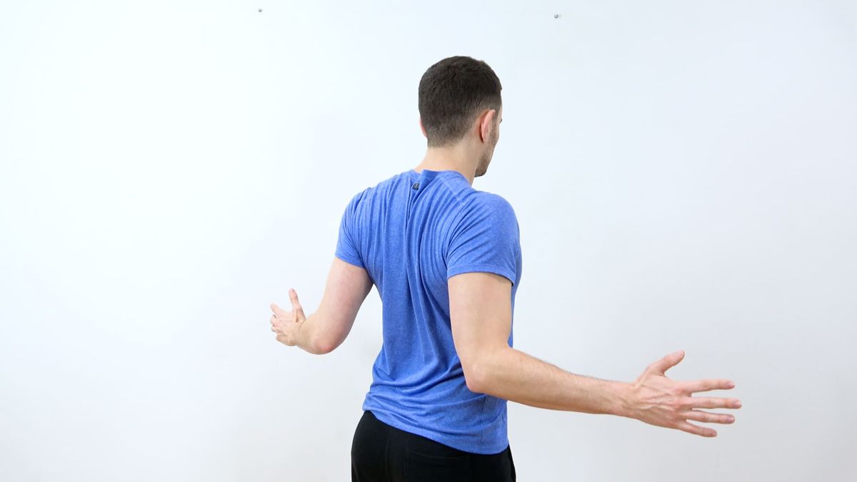 Active Scapular Protraction / Retraction Mobilization