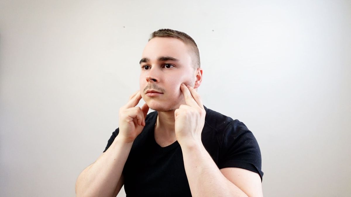 Relâchement trigger point muscle masséter