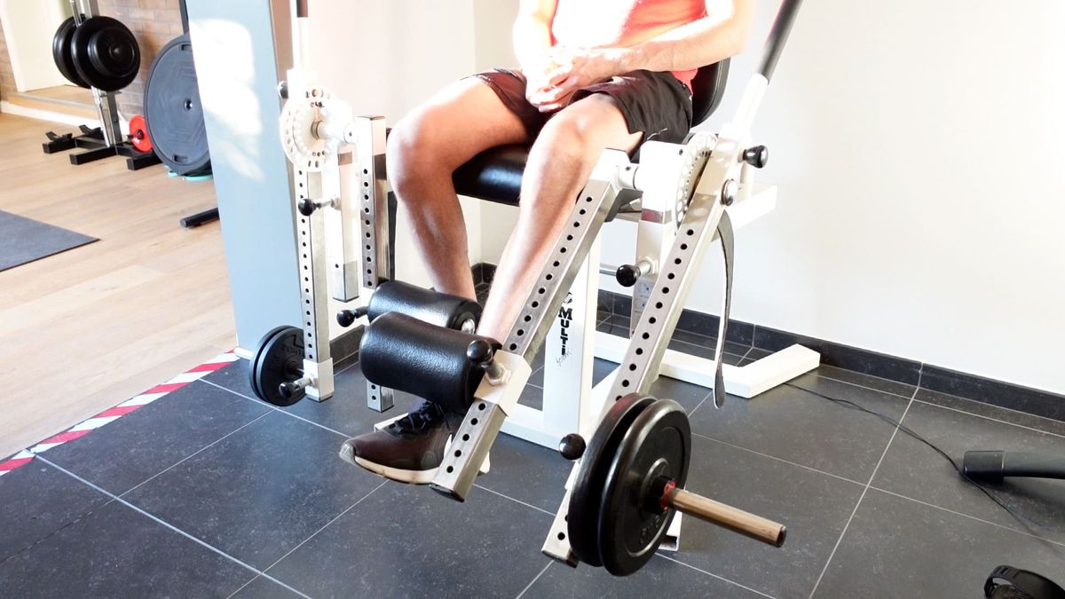 Leg extension faible amplitude
