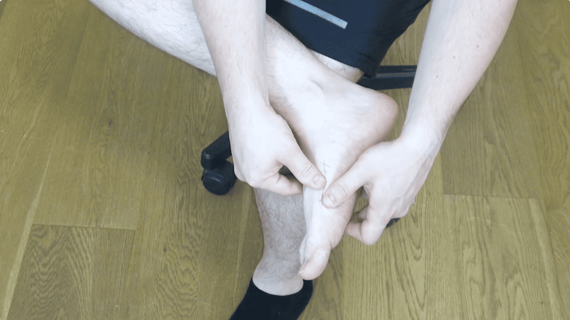 Scar Massage Along the Edges