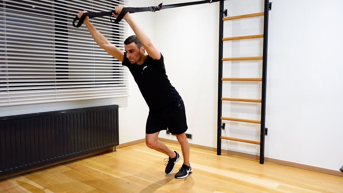 Stabilisation de l'épaule avec TRX