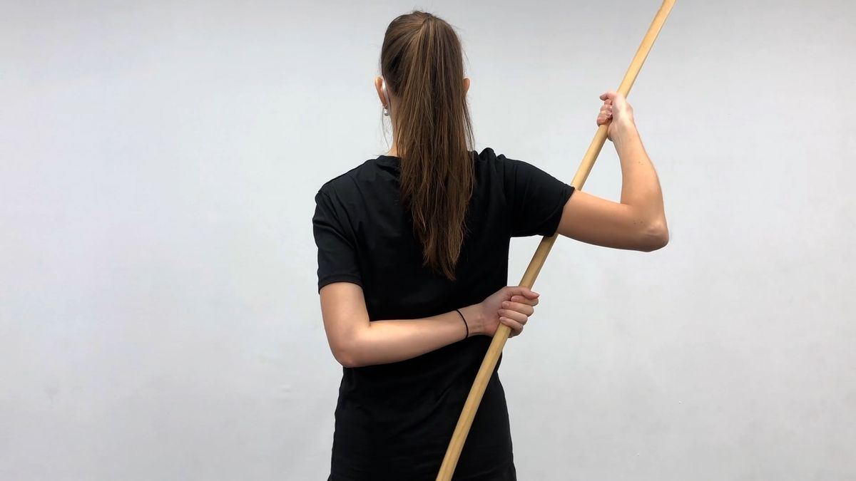 Mobilisation rotation interne active aidée