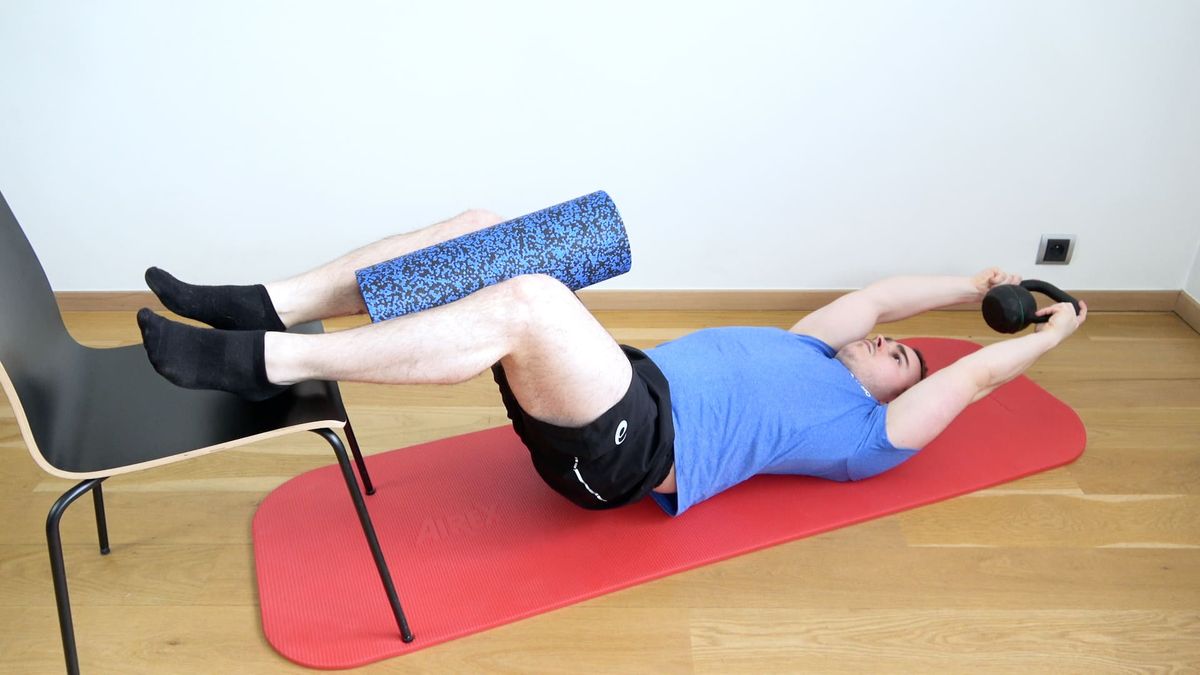 Abs & Hip Lock With Shoulder Extensors Strengthening