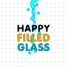 Happy Filled Glass
