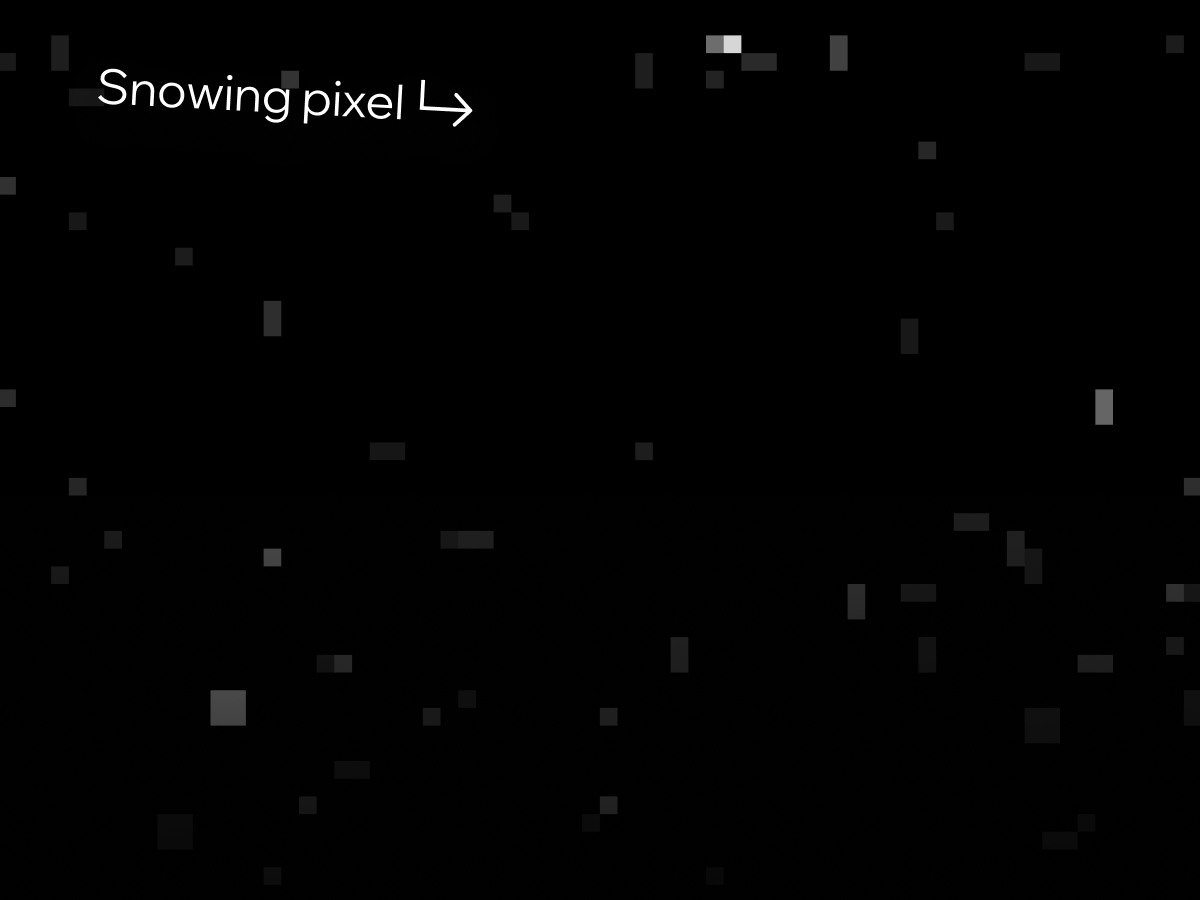 Pixel Snow screenshot 1