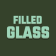 Filled Glass