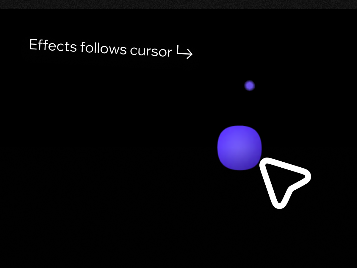 Blob Cursor screenshot 1