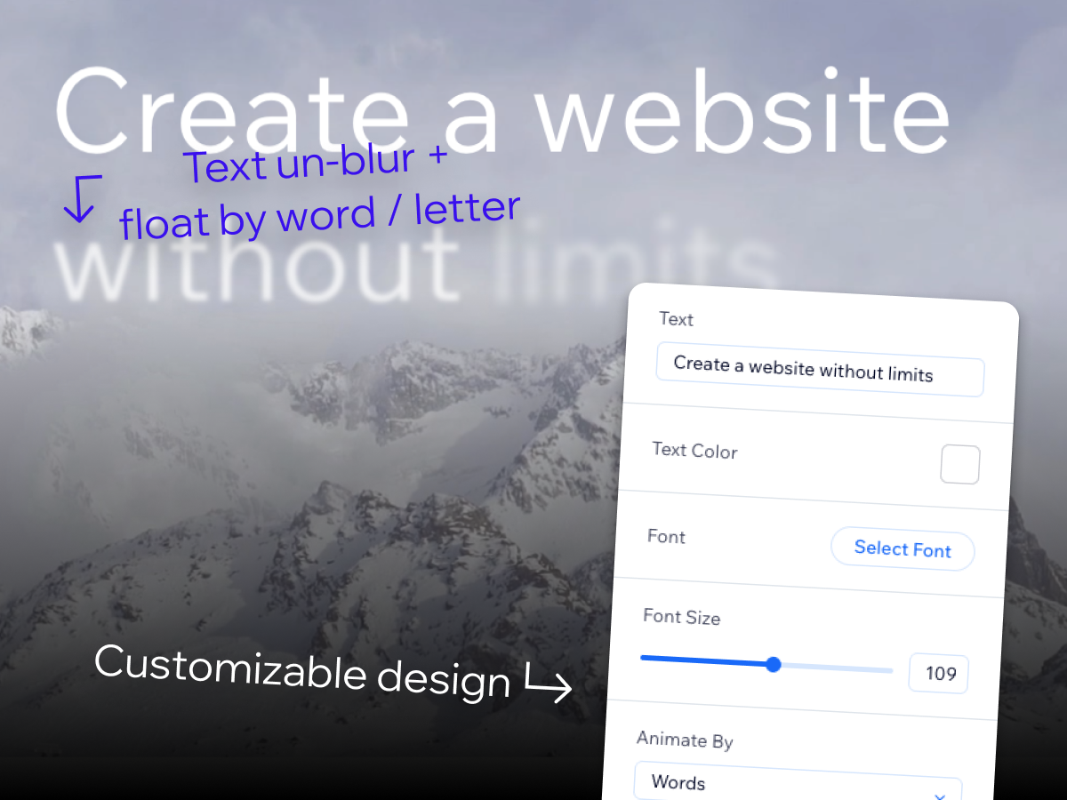 Blur Text screenshot 1
