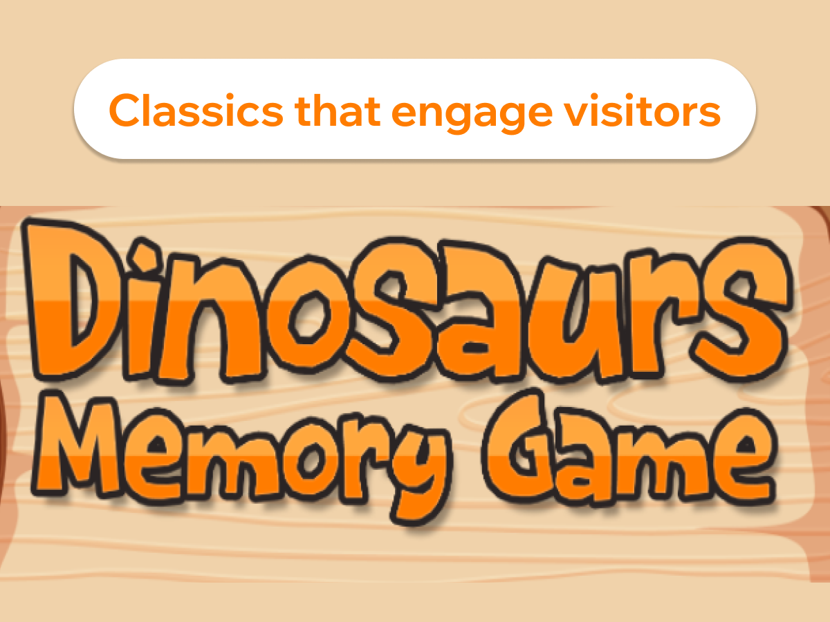 Dinosaurs Memory Game screenshot 1