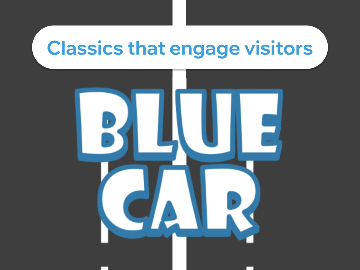 Blue Car screenshot 1
