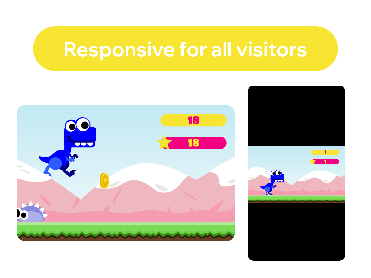 Cute trex screenshot 2