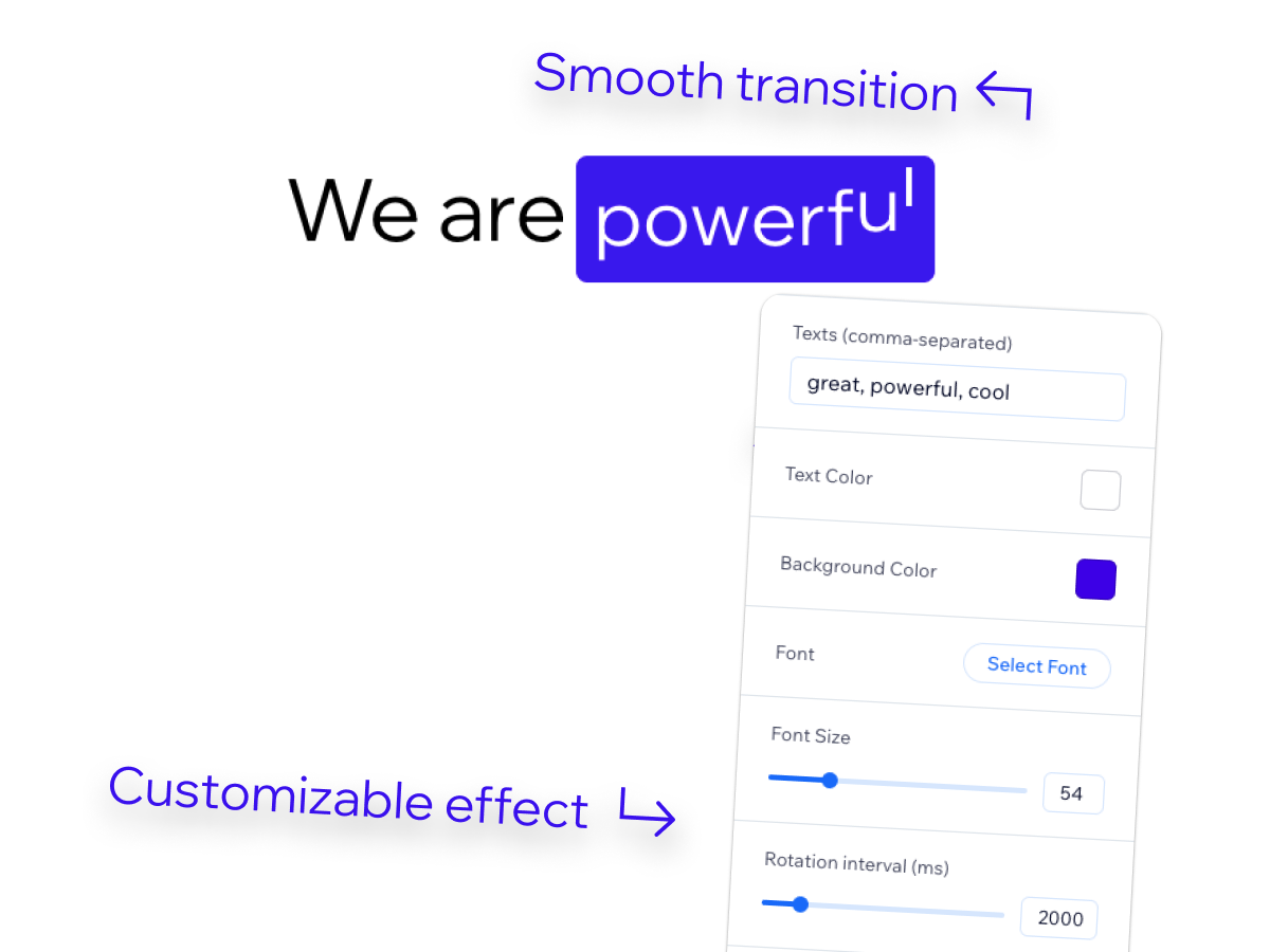 Rotating Text screenshot 2